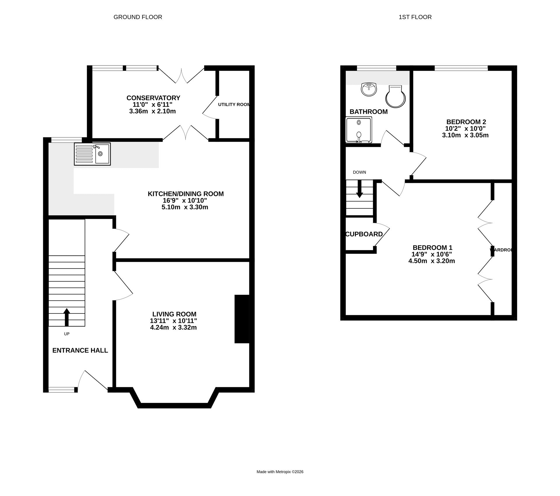 21, Brooklands Road, Devon floorplan