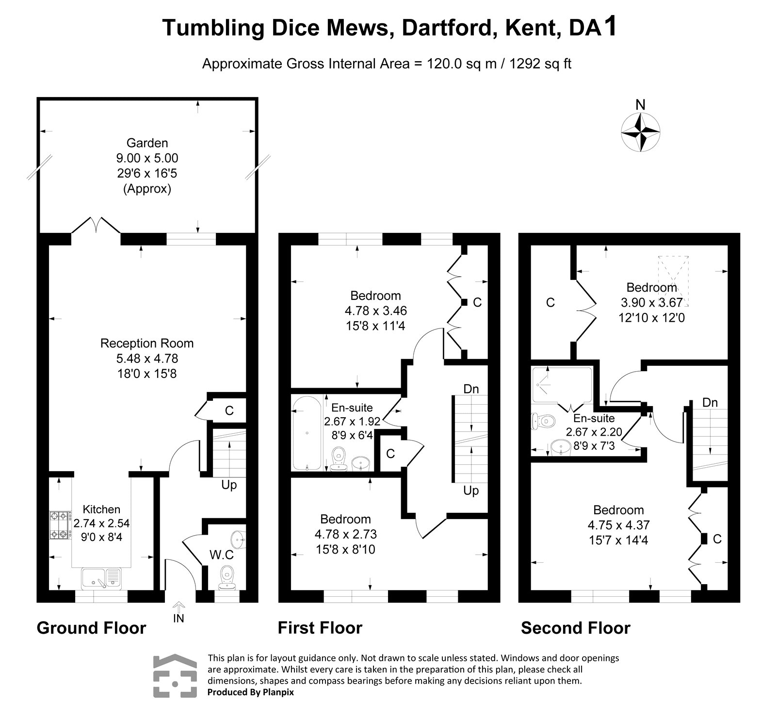 9, Tumbling Dice Mews, Kent floorplan