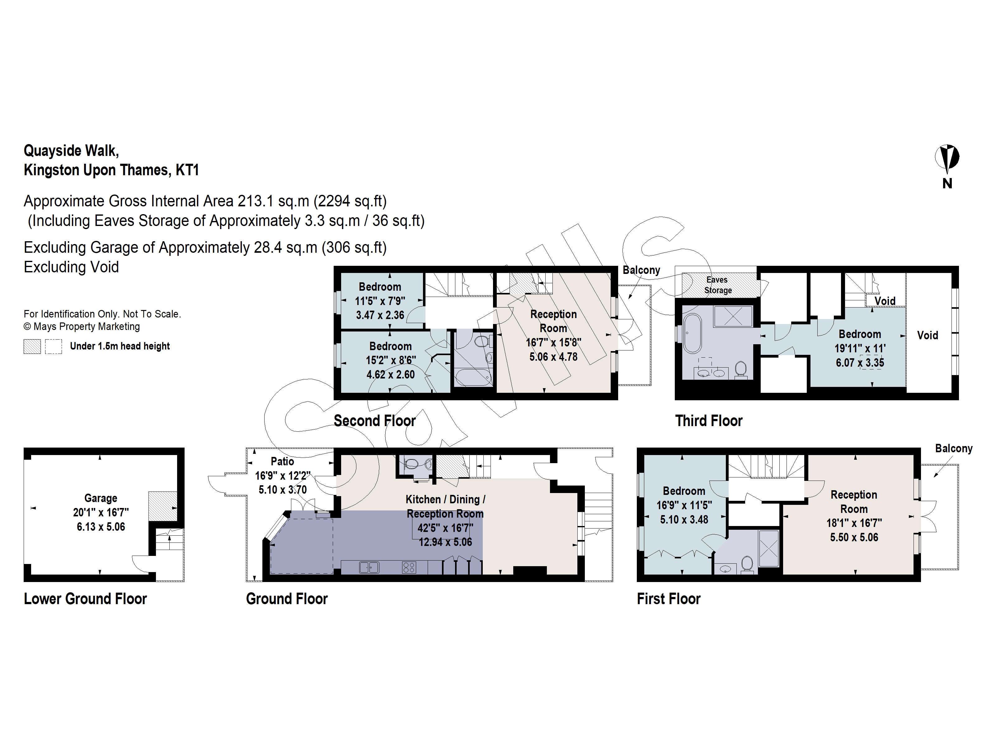 2, Quayside Walk, Kingston Upon Thames floorplan