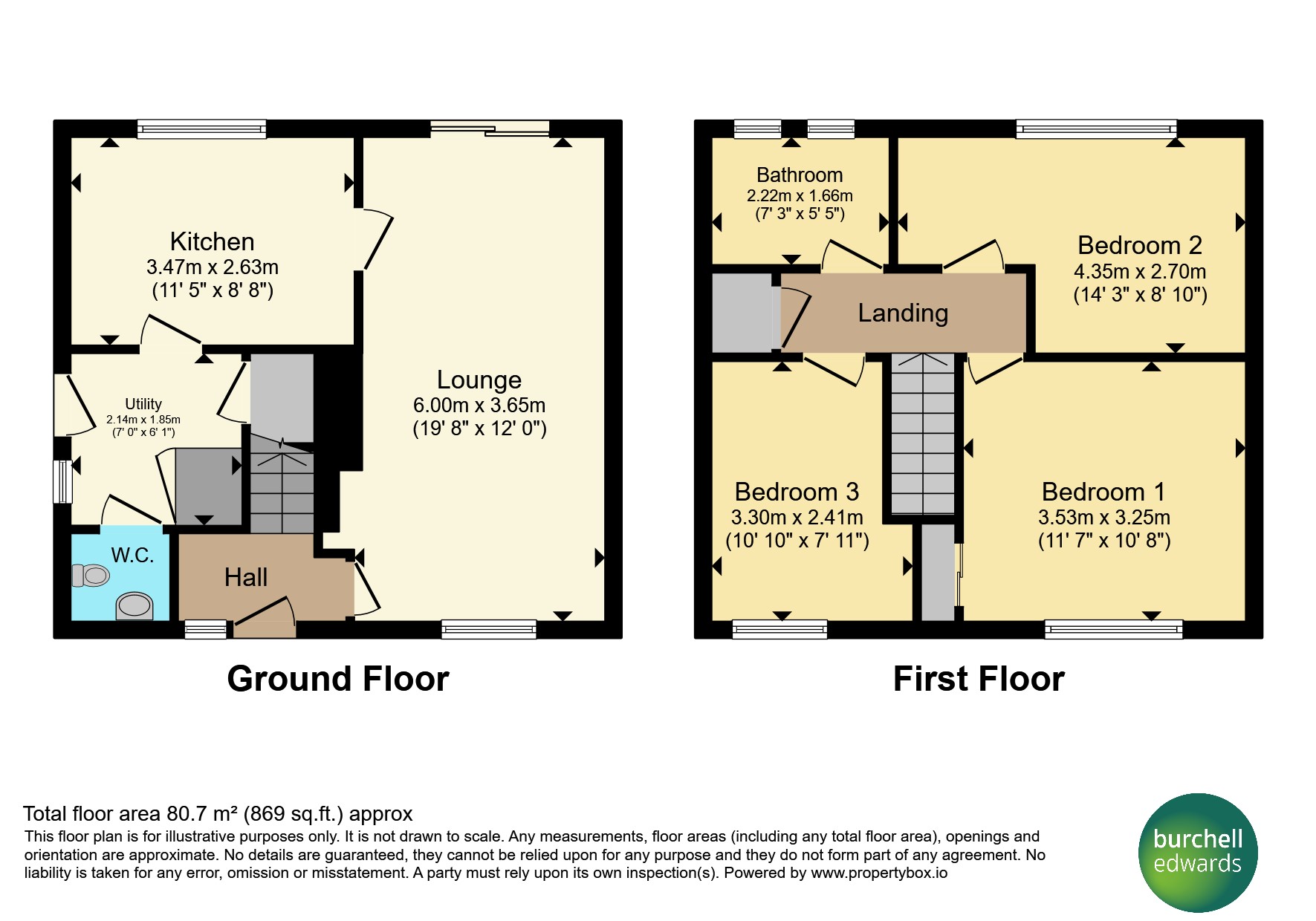 11, Dunedin Crescent, Burton-On-Trent floorplan