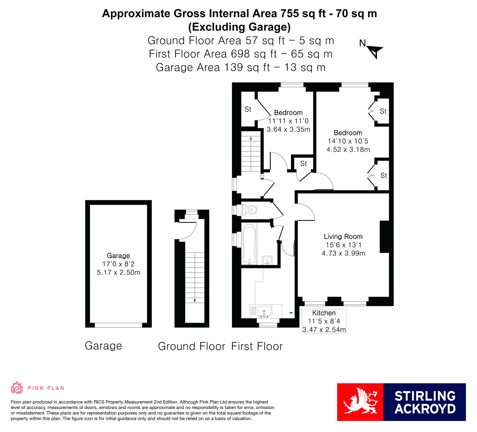 5A, Sunbury Road, Feltham floorplan