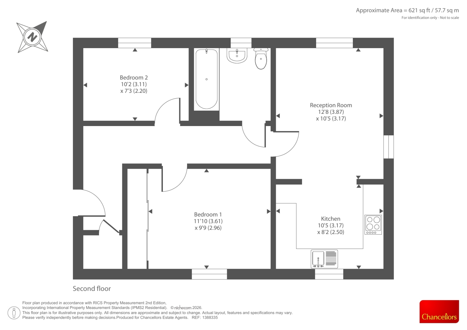 8, Fontwell Road, Bicester floorplan