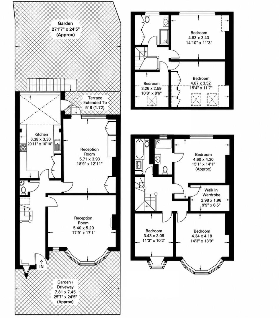 25, Wood Vale, London floorplan