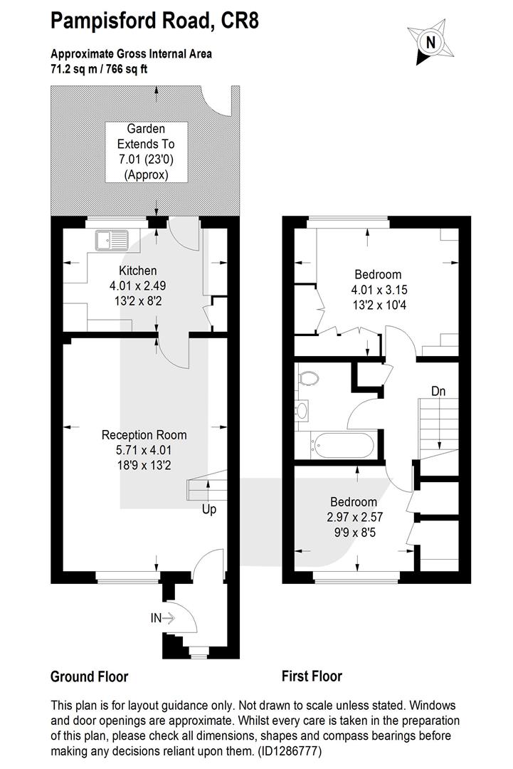 62A, Pampisford Road, Purley floorplan