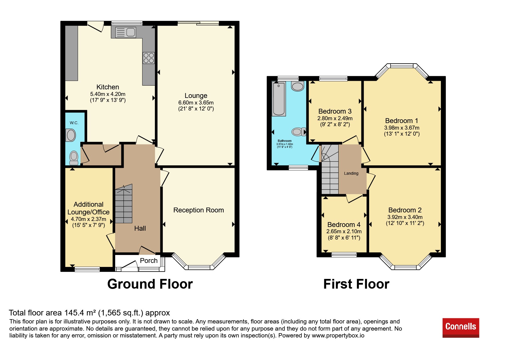14, Yateley Avenue, Birmingham floorplan