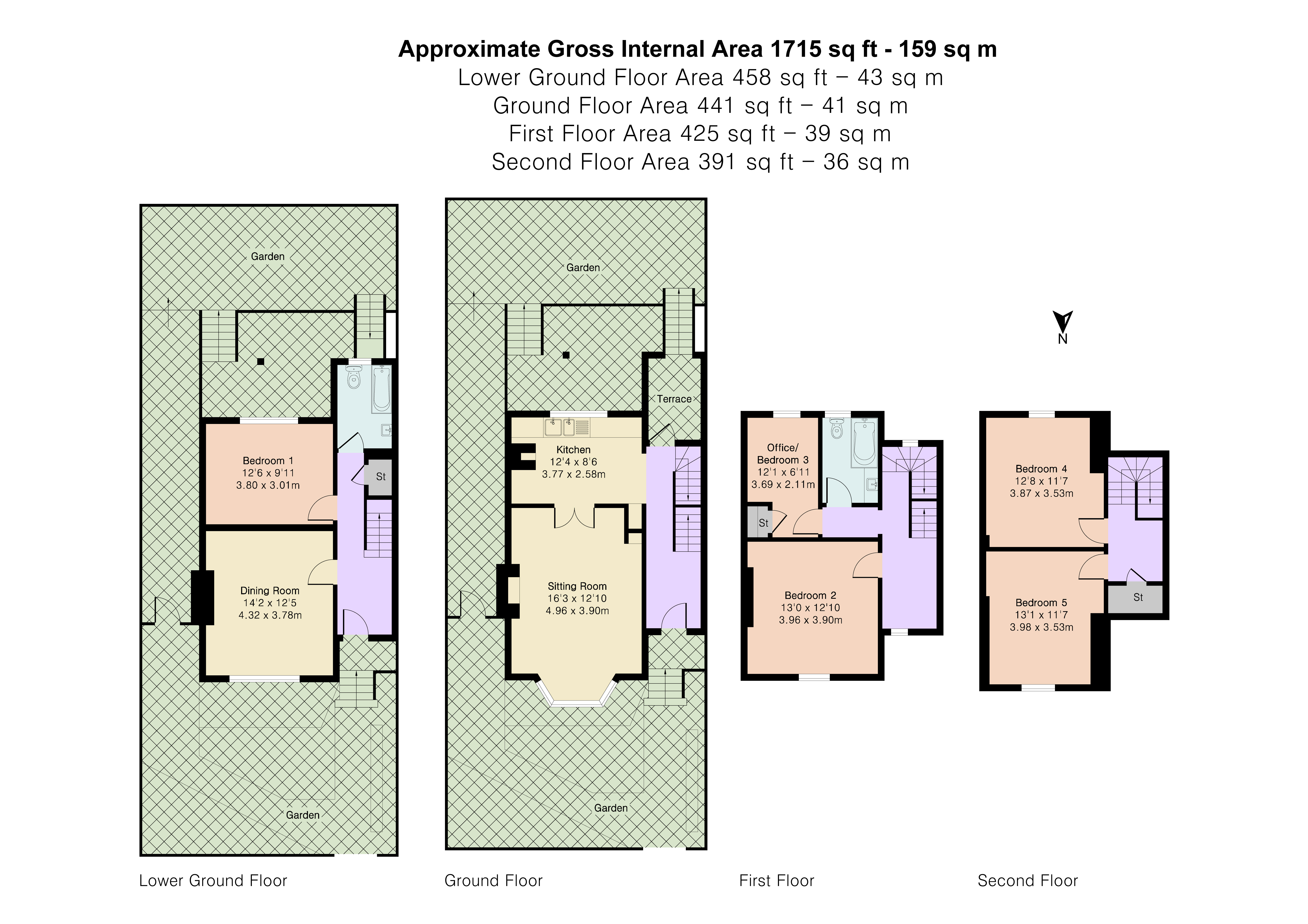 Master Record, 27, De Beauvoir Square, London floorplan