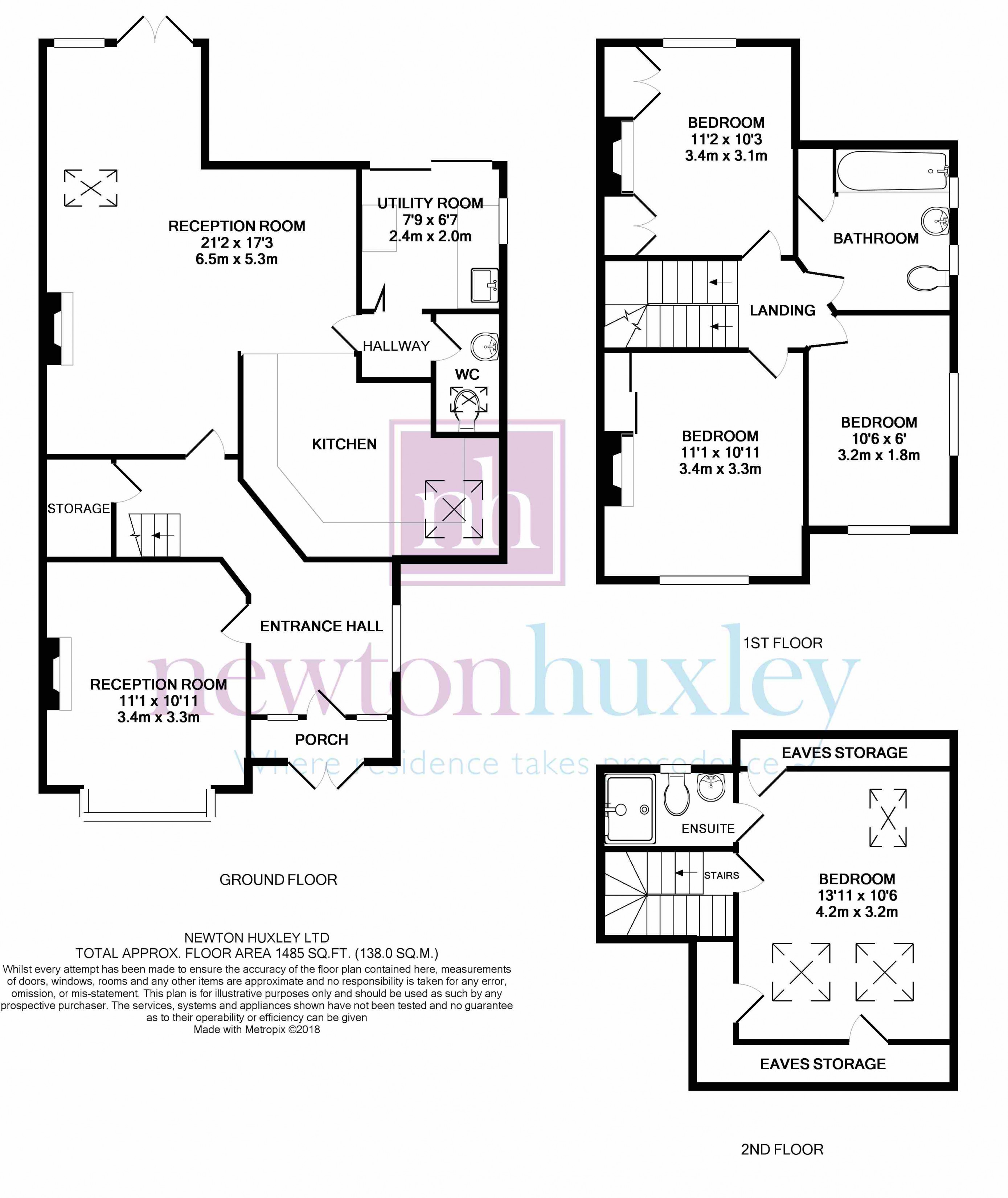4 Bedrooms  to rent in Church Walk, Thames Ditton KT7