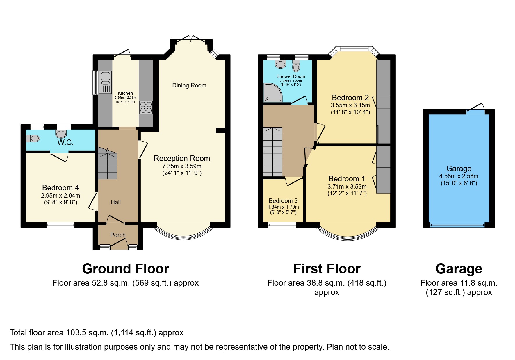 4, Marlow Drive, Sutton floorplan