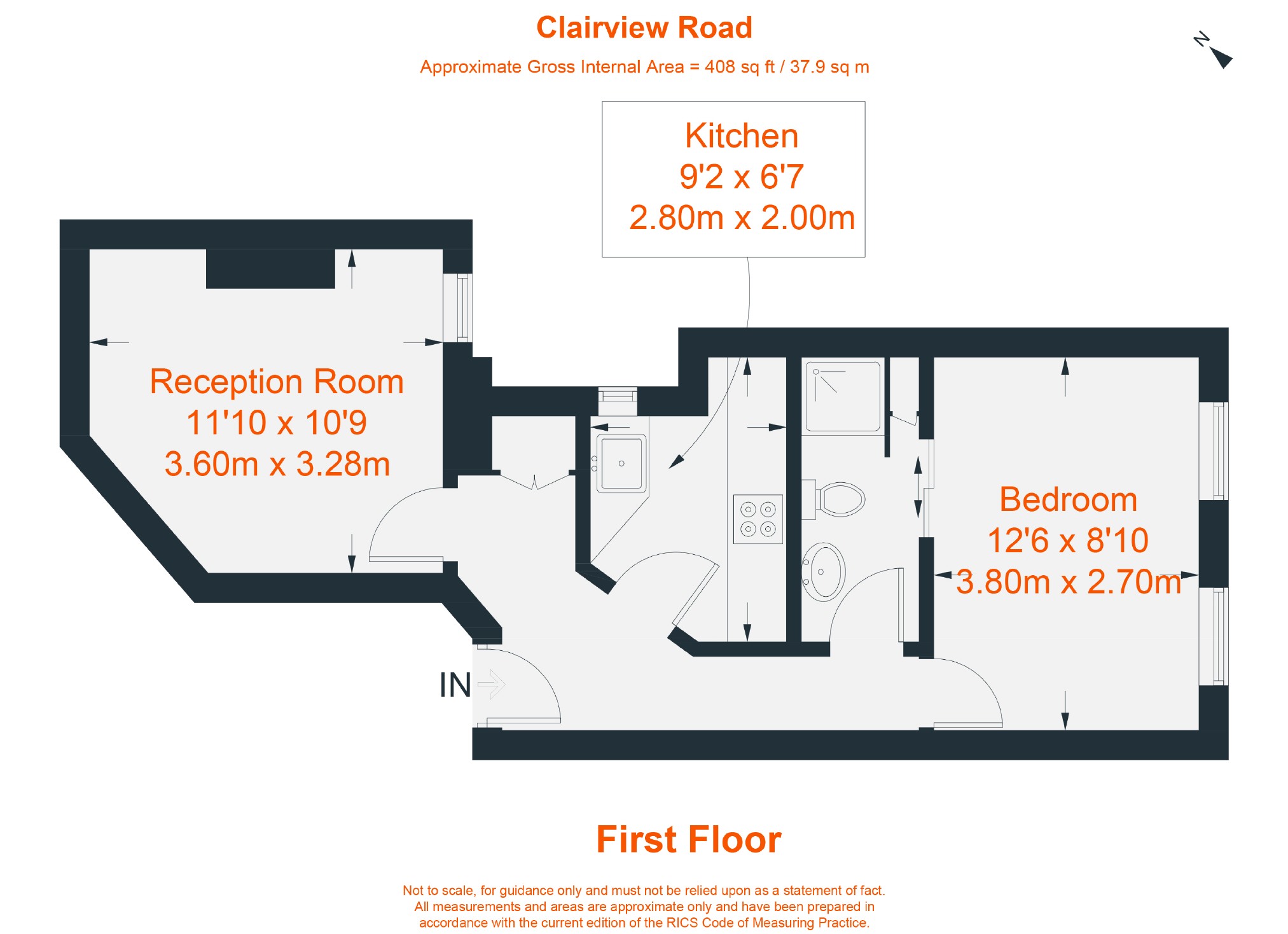 1 bed flat for sale in Clairview Rd, Furzedown, London SW16 Zoopla