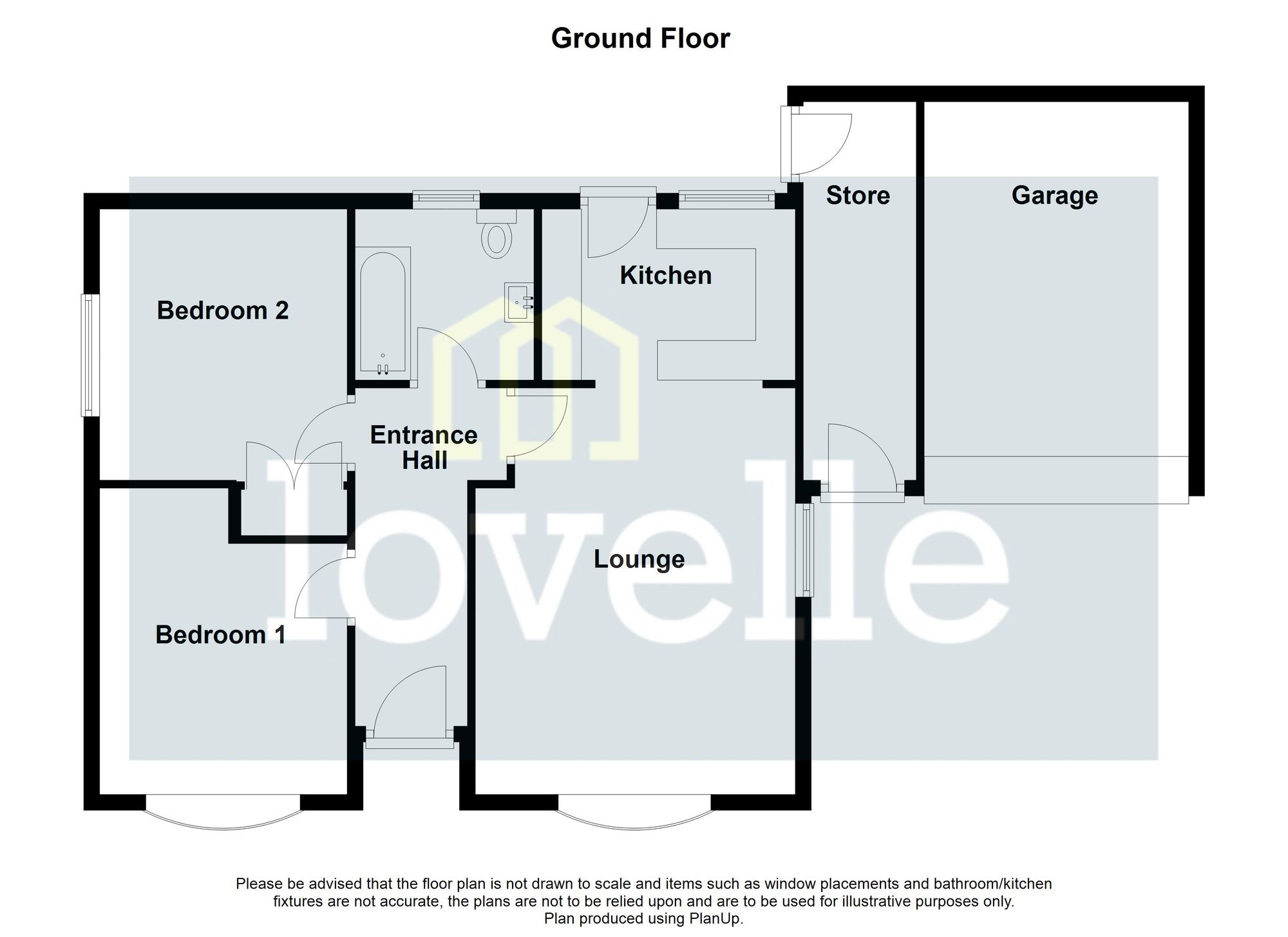22 Christopher Close, Louth floorplan