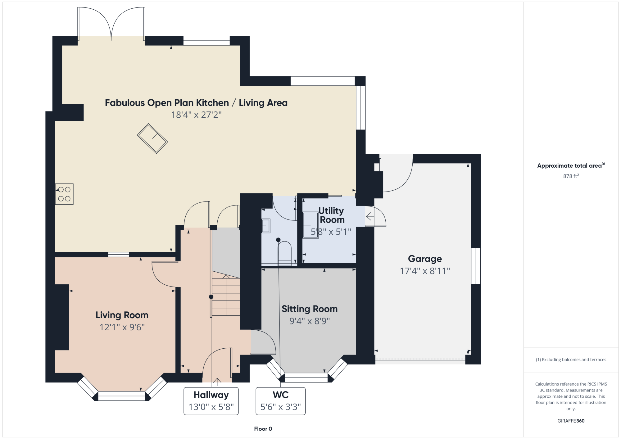 11, Links Road, Penwortham floorplan