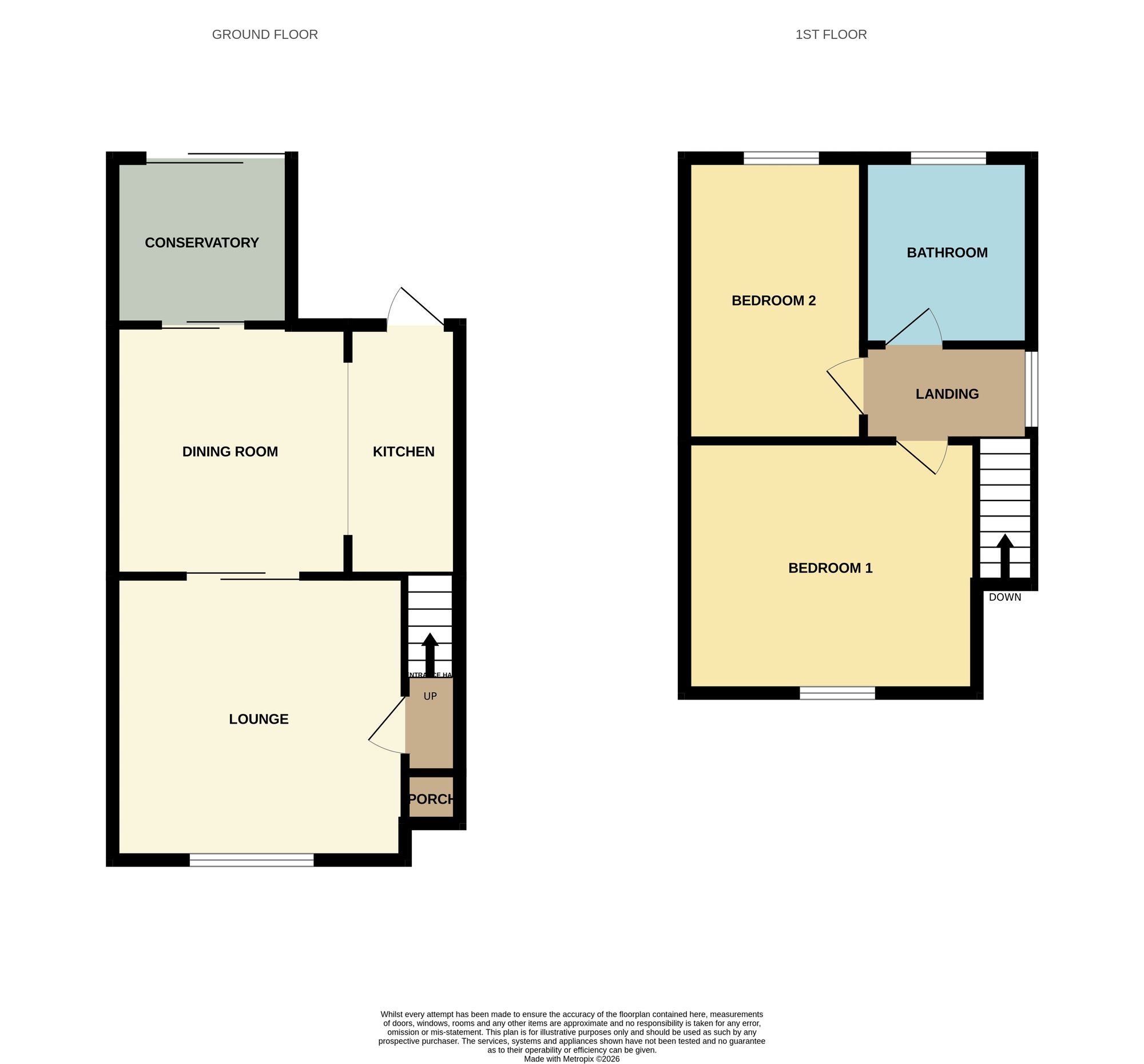 83 Bosworth Road, Birmingham floorplan