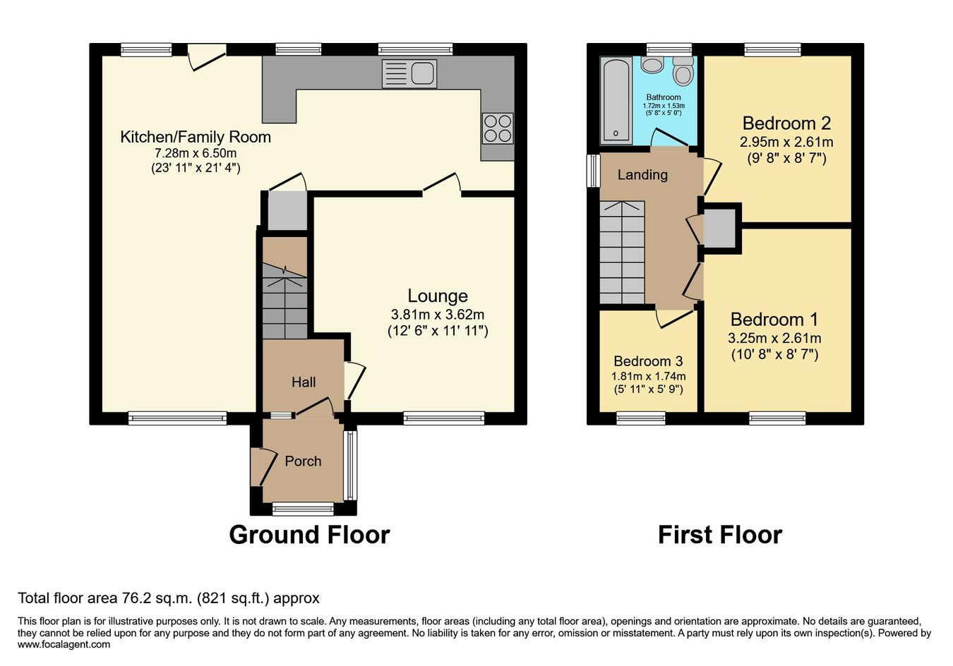 Castlefields, Leominster floorplan