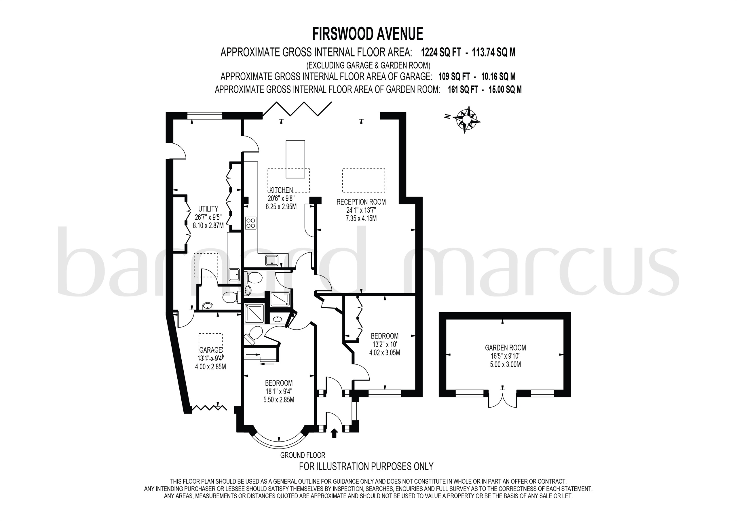 105, Firswood Avenue, Epsom floorplan