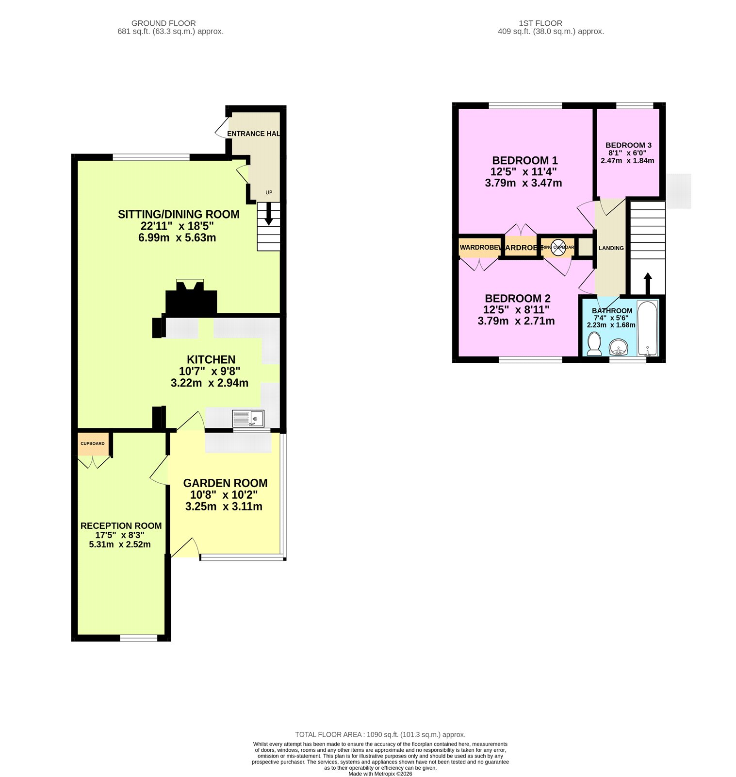 27, Crabtree Lane, Gloucestershire floorplan
