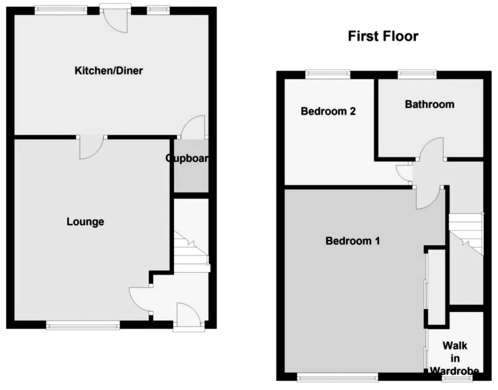 Albion Street, Wigston floorplan