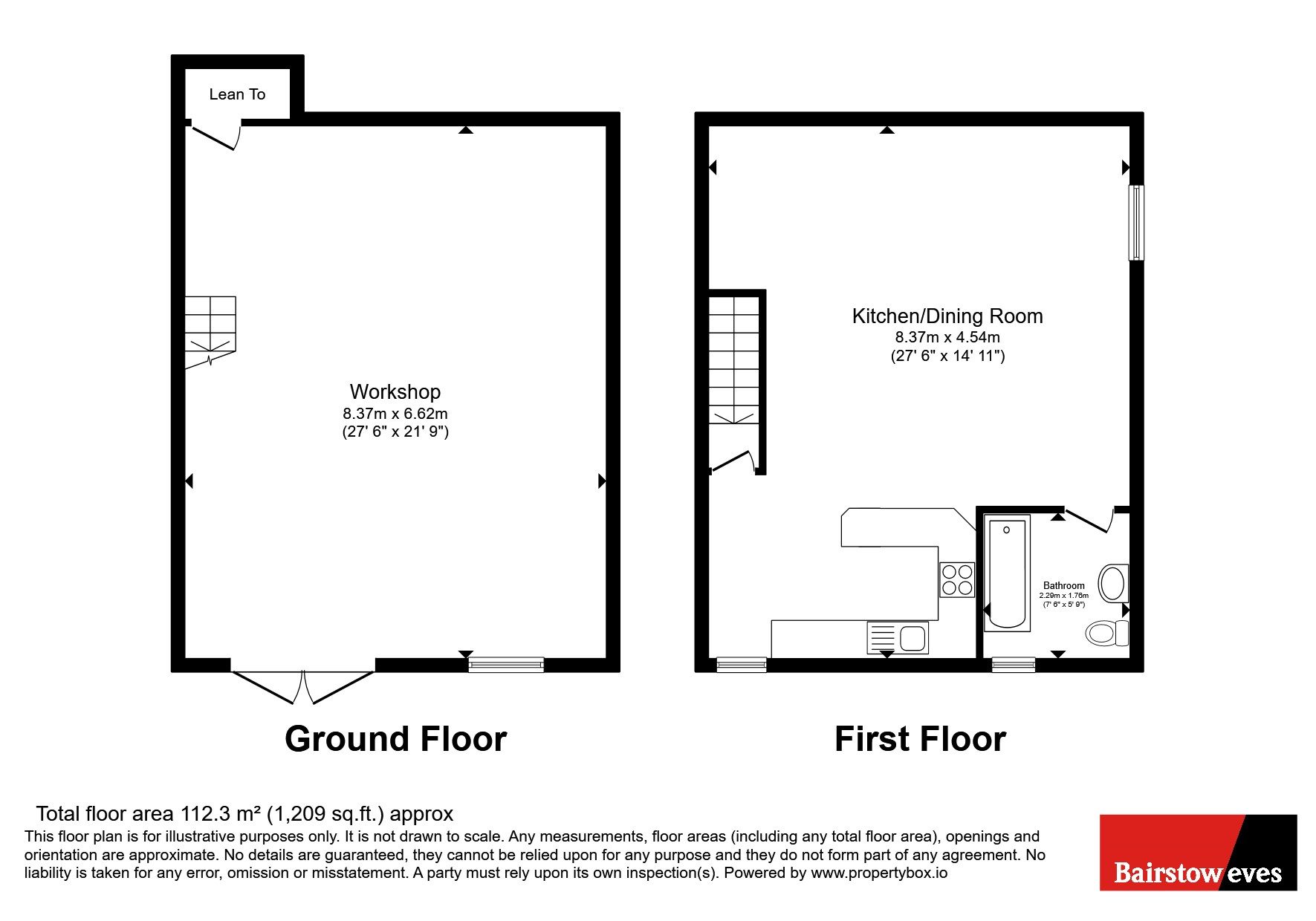 268, Aldermans Green Road, West Midlands floorplan