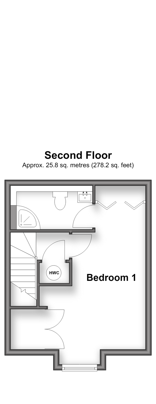 Shirley Road, Croydon floorplan