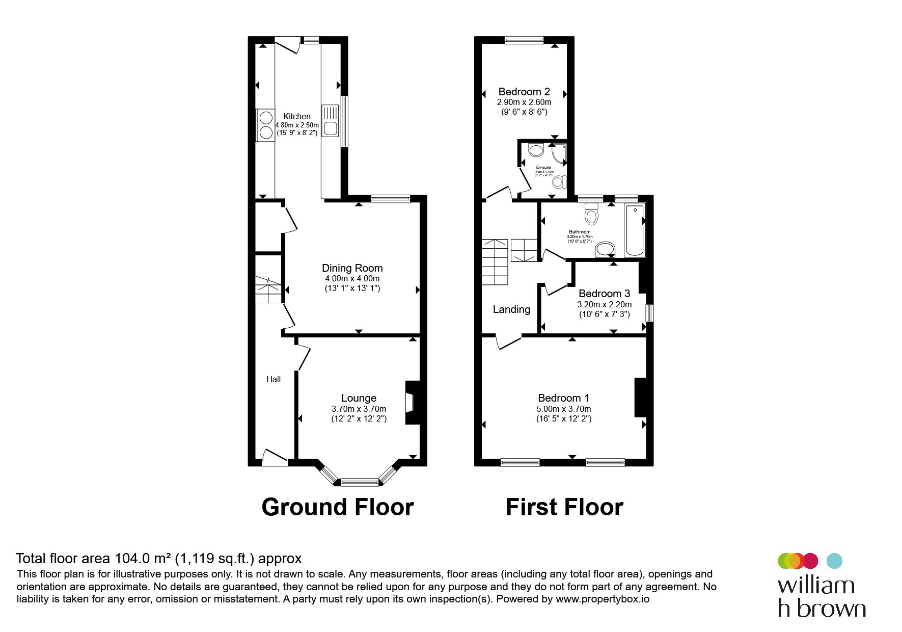 3, The Avenue, Harrogate floorplan