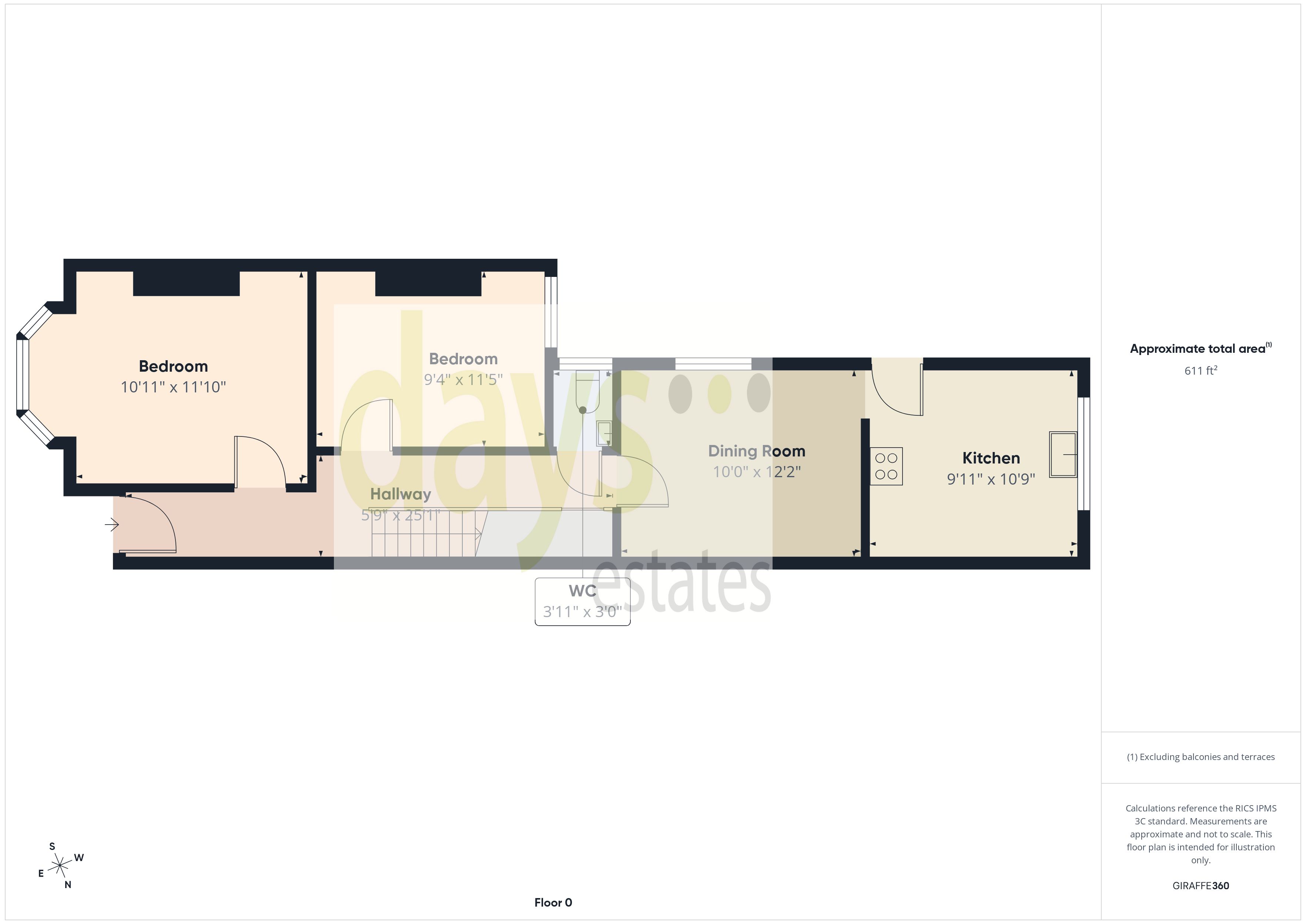 55, Lawrence Road, Portsmouth floorplan