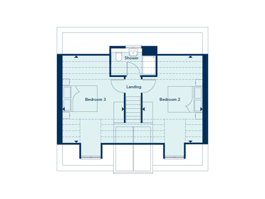 110, Budding Close, Fareham floorplan