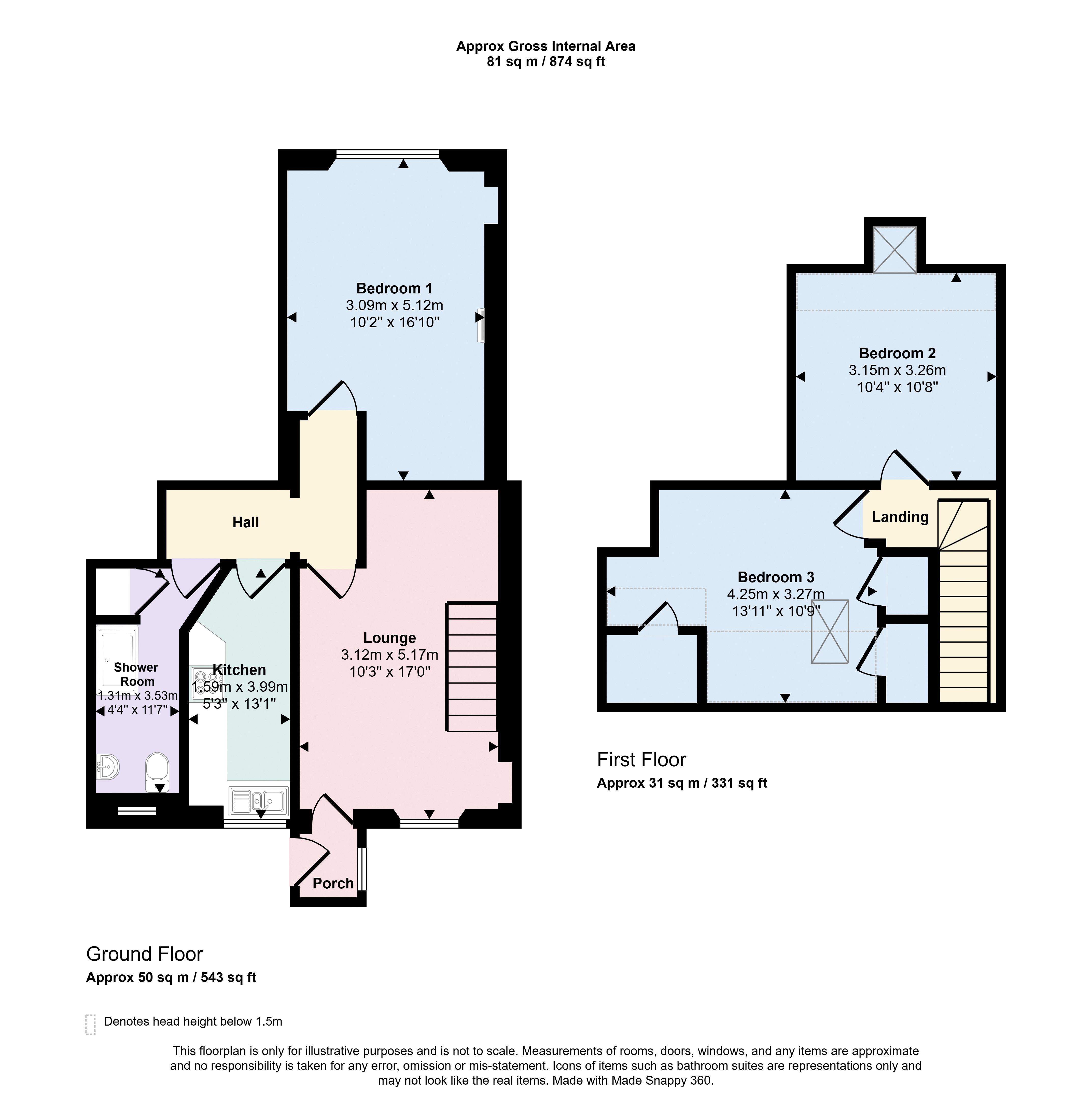 21E, Townend Road, Dumbarton floorplan