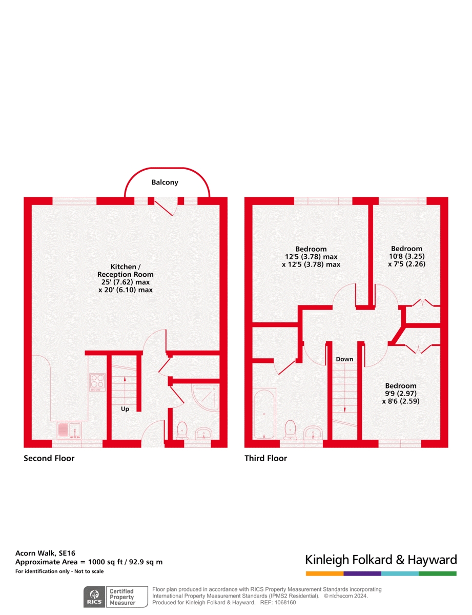 Acorn Walk, London floorplan