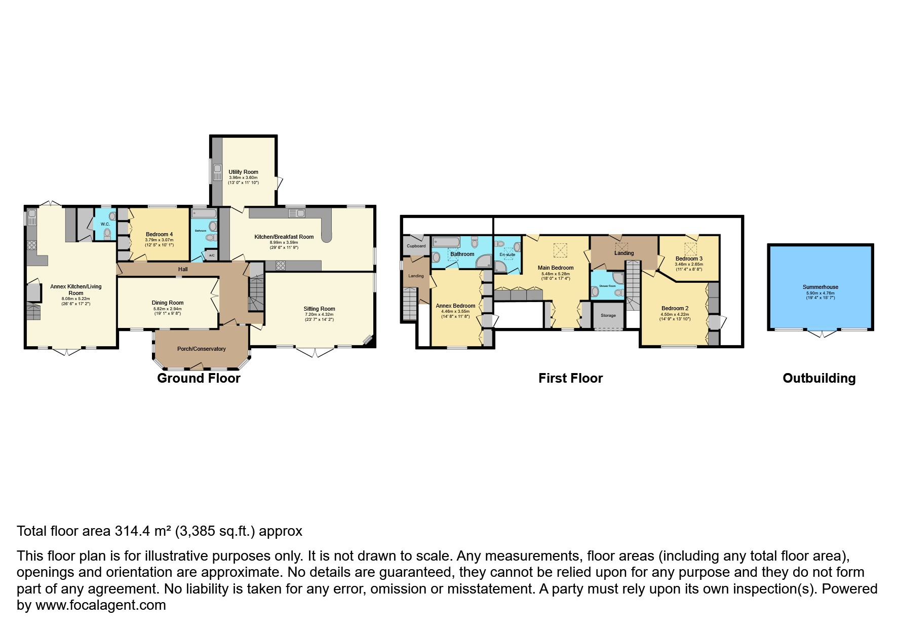 Kingsmead, Teston Road, West Malling floorplan