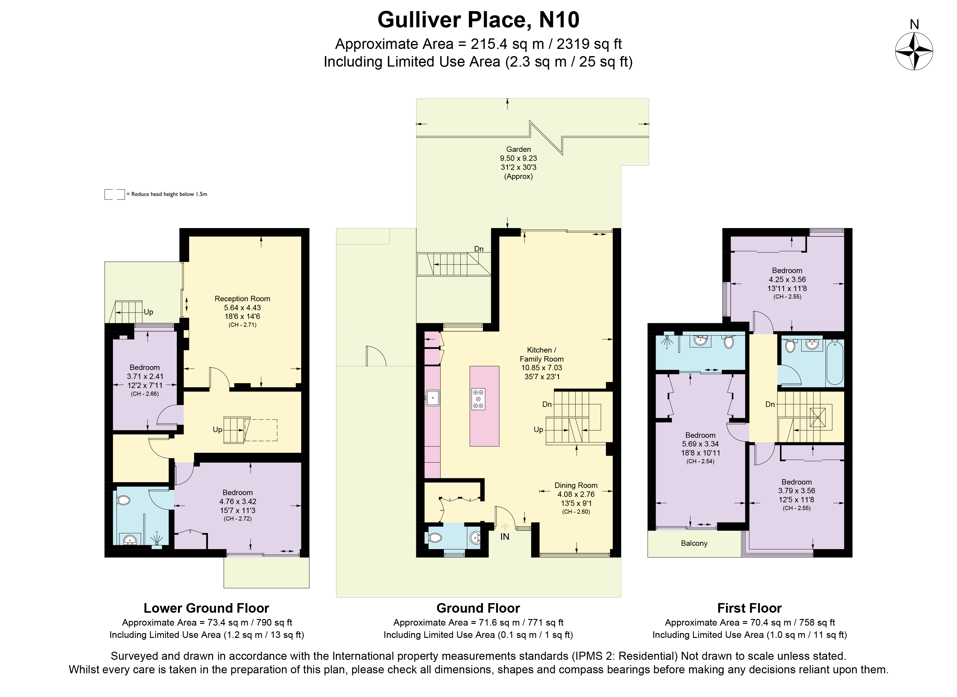 4, Gulliver Place, London floorplan