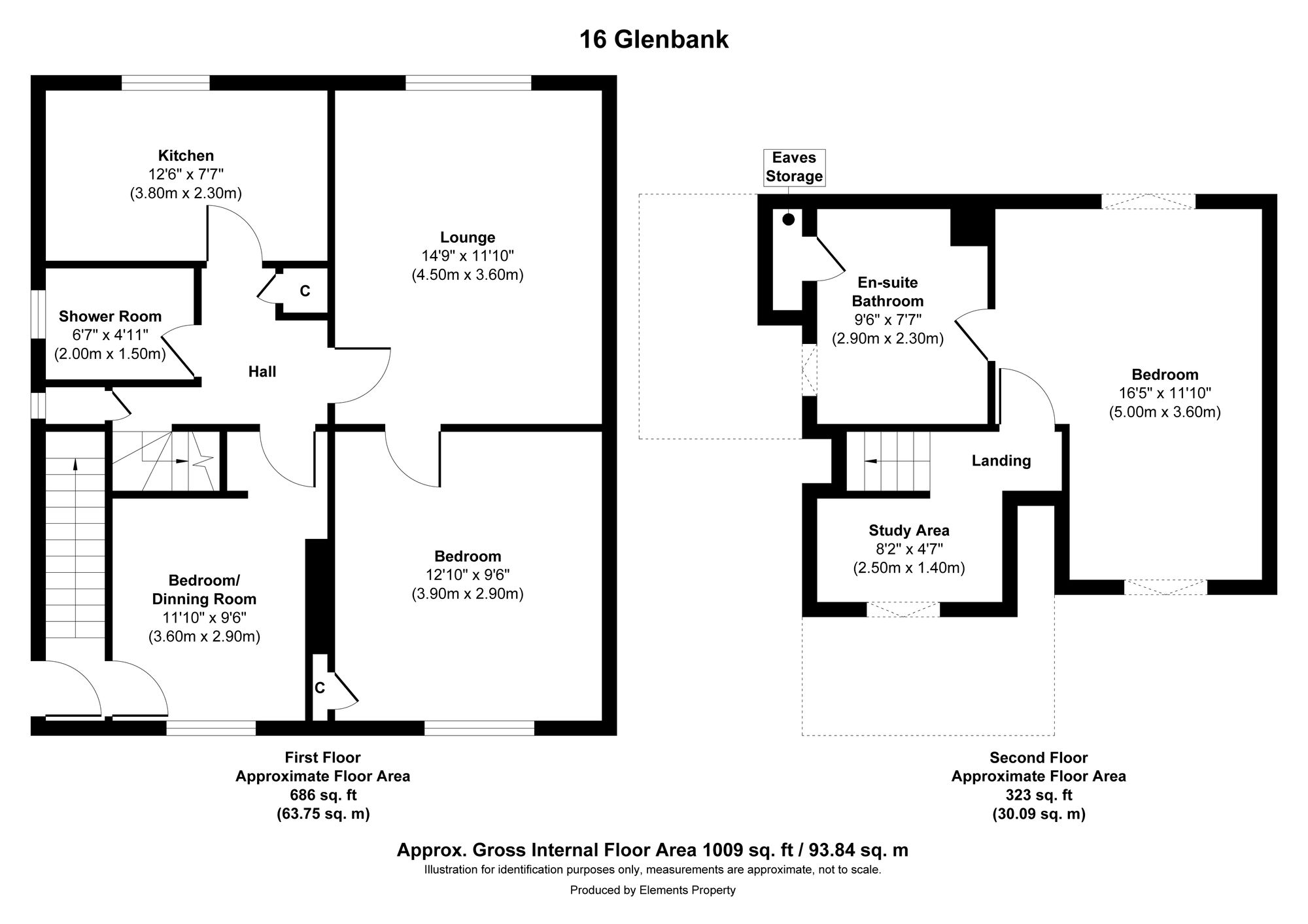 16 Glenbank, Falkirk floorplan