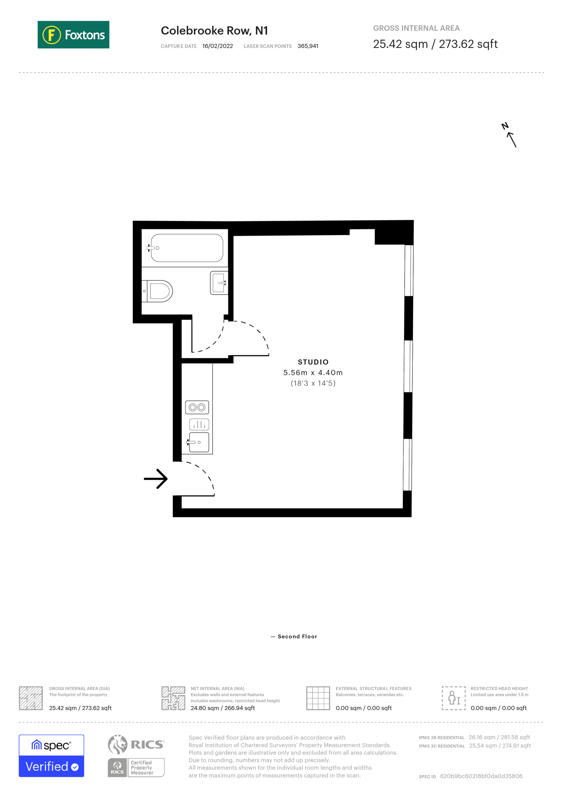 Colebrooke Row, Islington floorplan