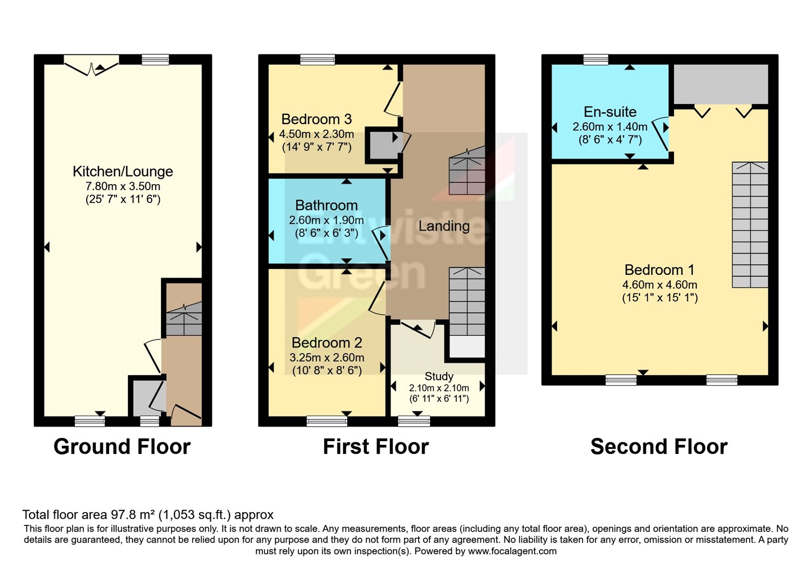 11, Shallow Valley Court, Lancashire floorplan