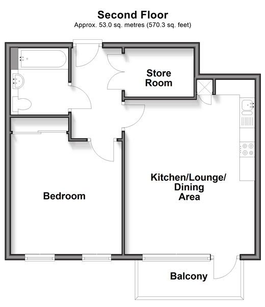 Vauxhall Place, Dartford floorplan