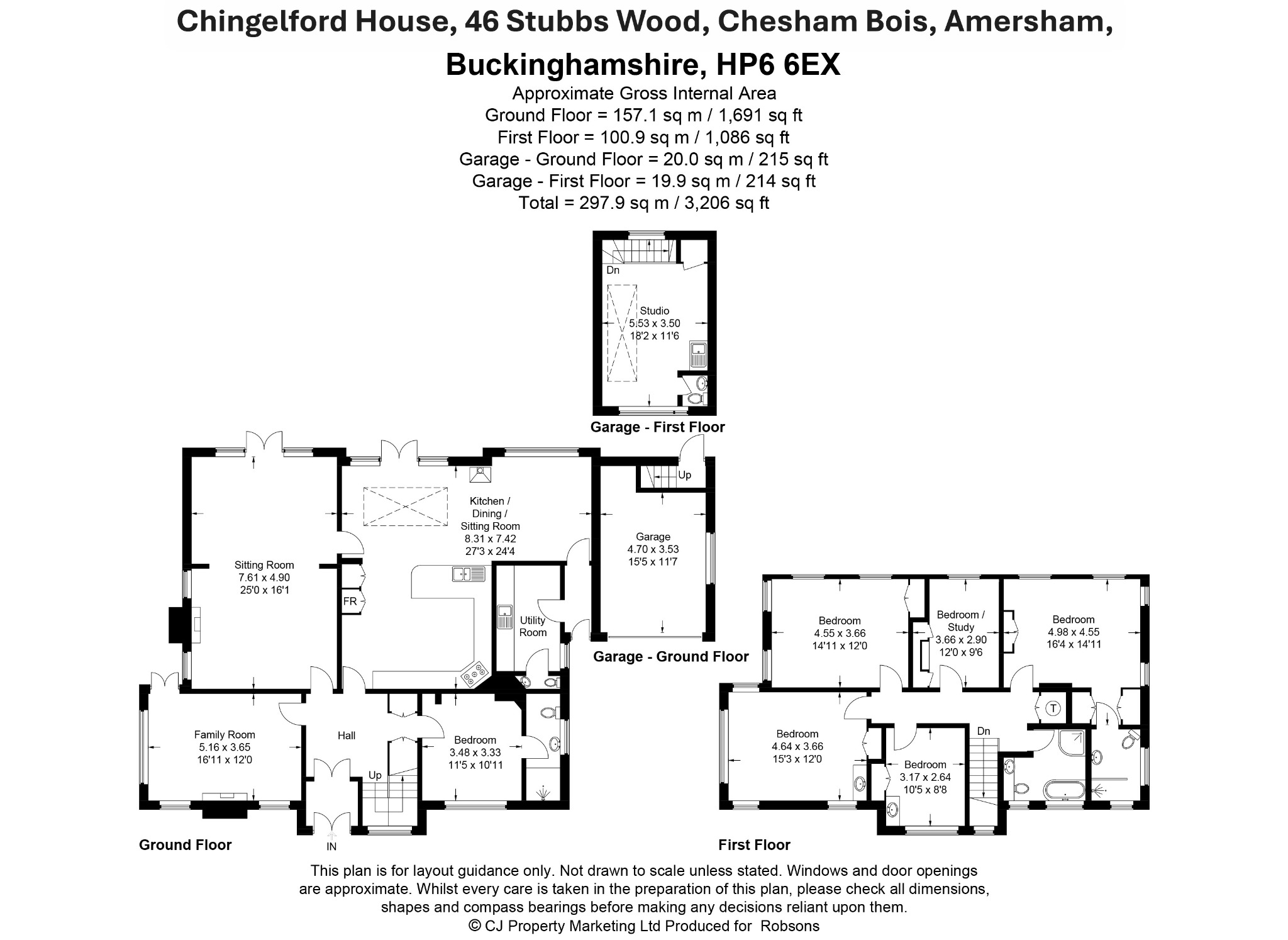 Chingelford House, 46 Stubbs Wood, Amersham floorplan