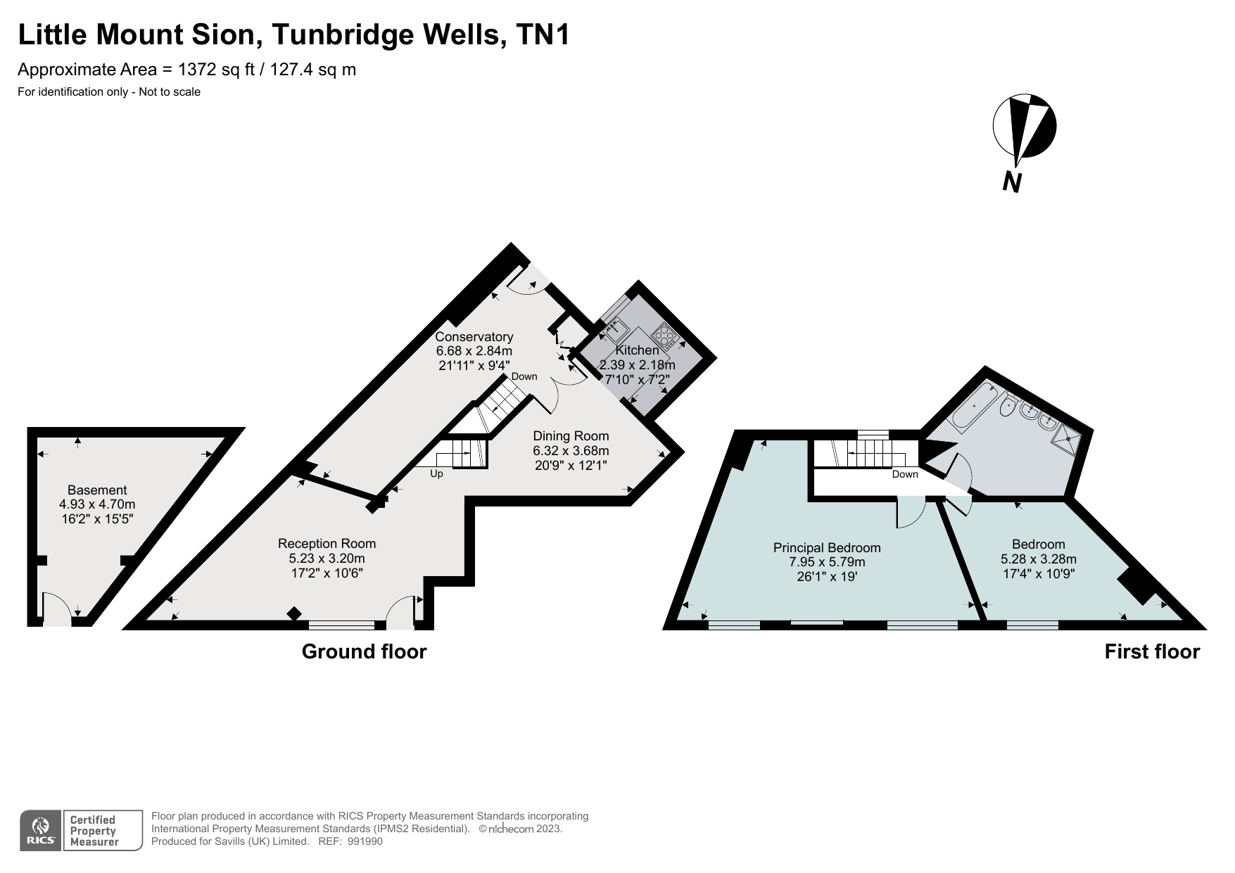 26-28, Little Mount Sion, Kent floorplan