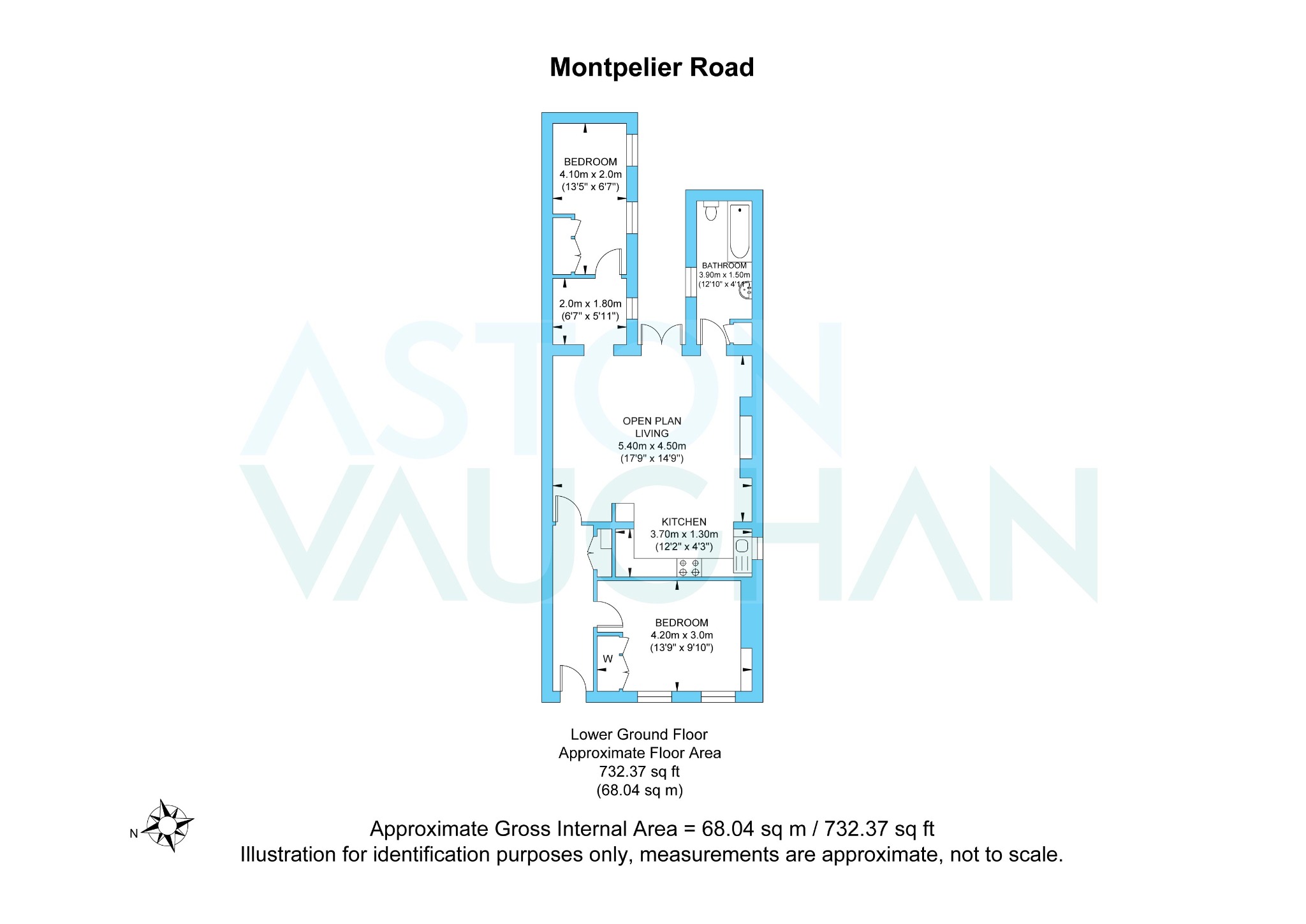 88A Montpelier Road, Brighton, East Sussex floorplan