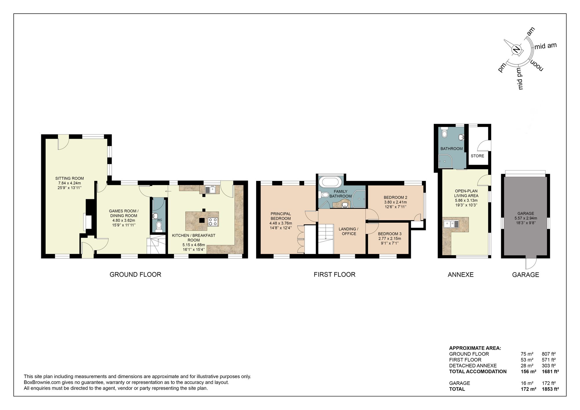 Thatch Cottage The Street, Reading floorplan