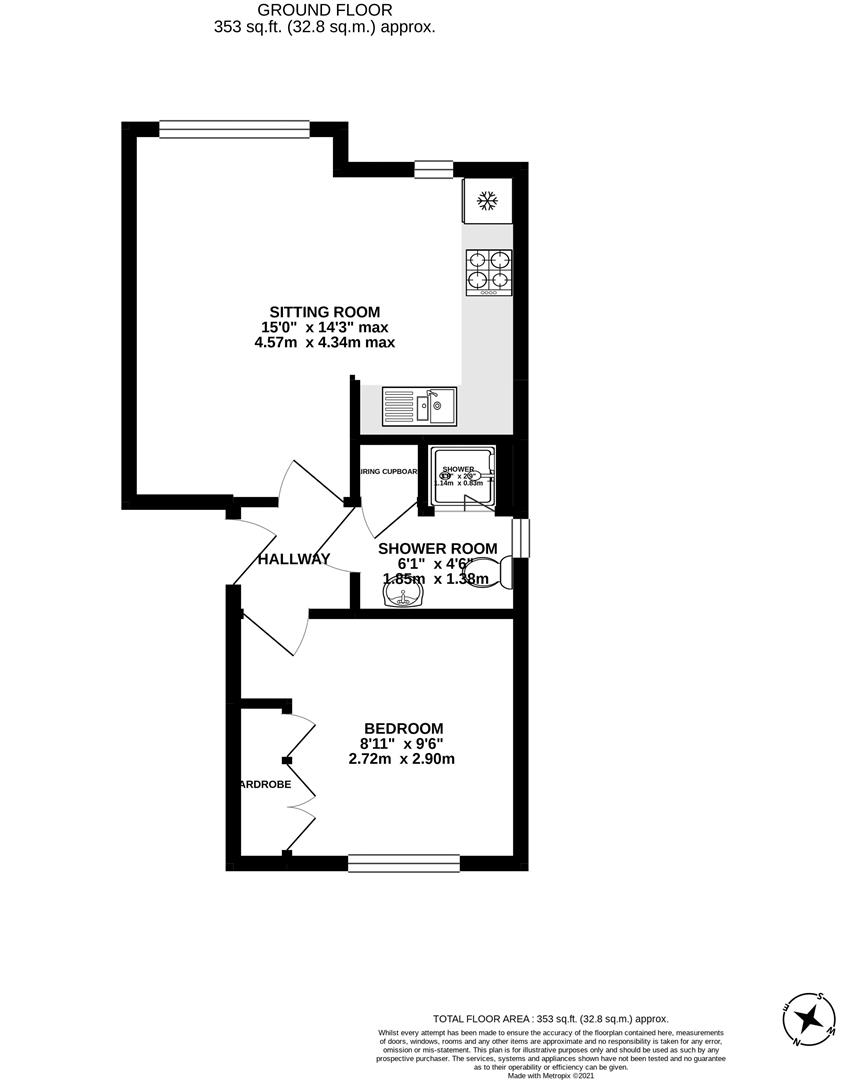 5 Lime Court, Grove Road, Gloucester floorplan