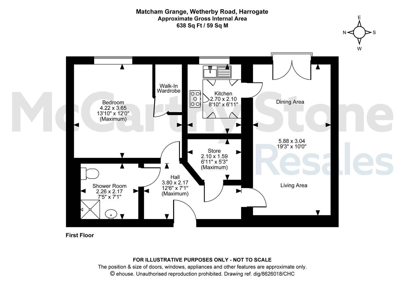 23 Matcham Grange, Wetherby Road, Harrogate floorplan