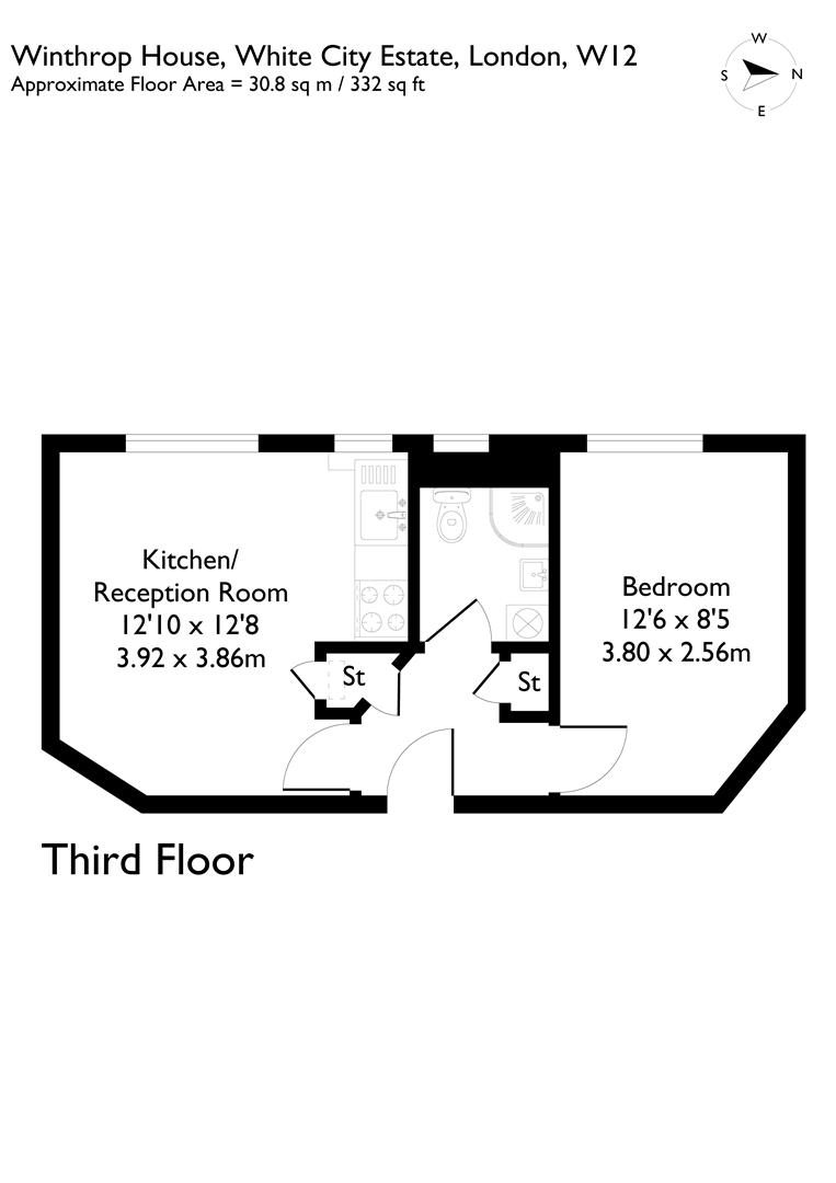White City Estate, London floorplan