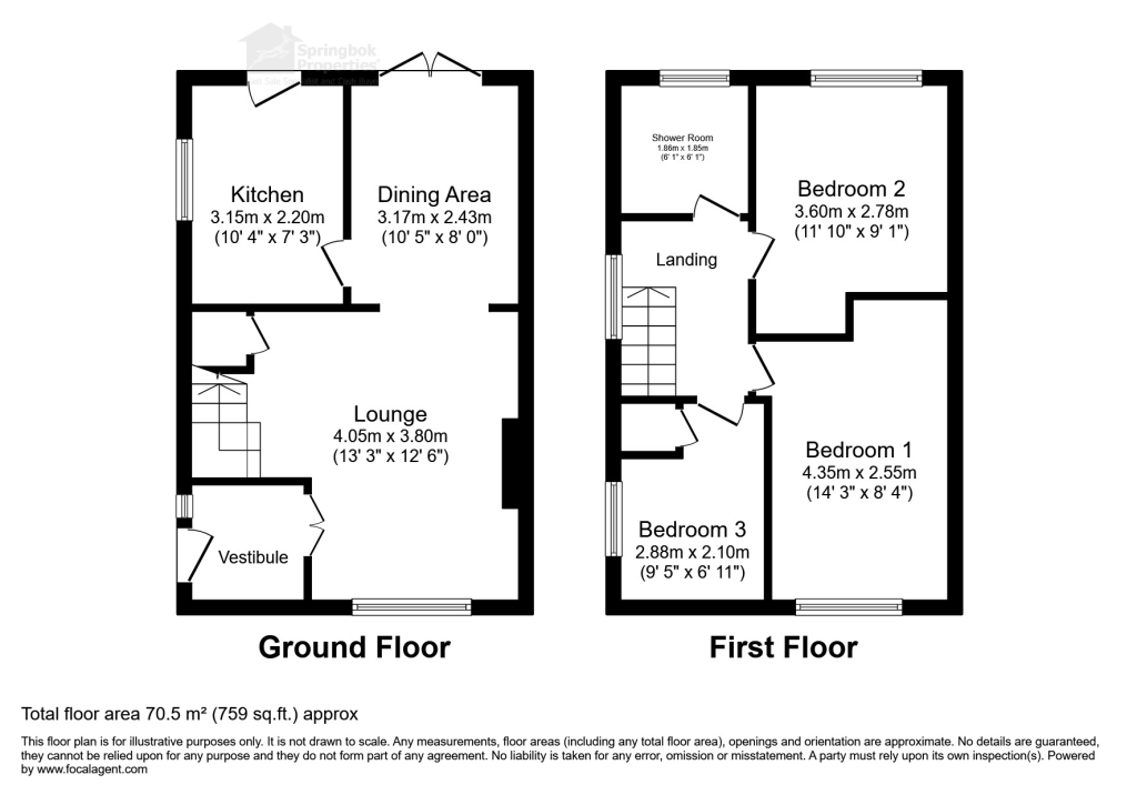 38, Teasdale Road, Barrow-in-Furness floorplan