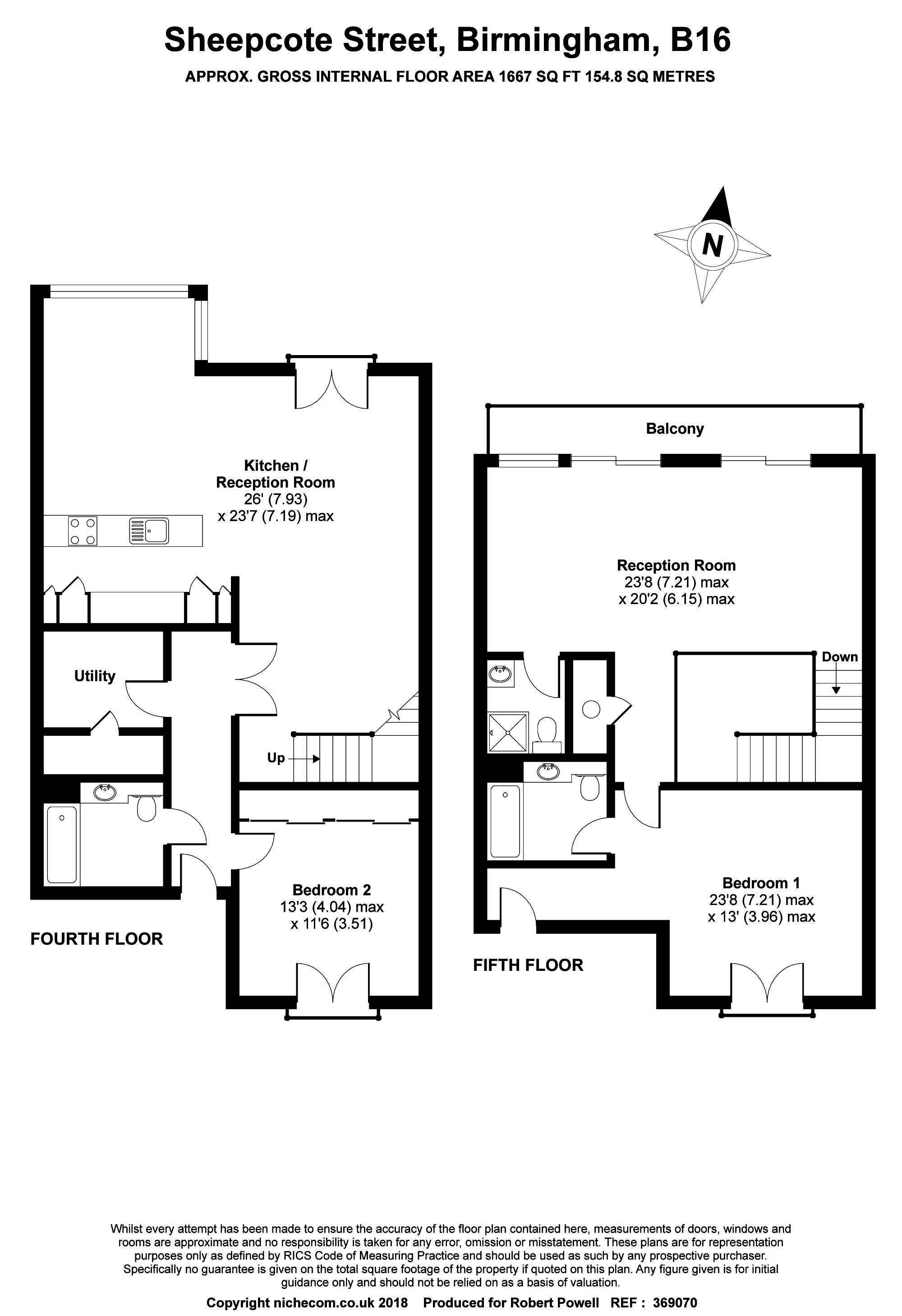 2 Bedrooms Flat for sale in Sheepcote Street, Edgbaston, Birmingham B16