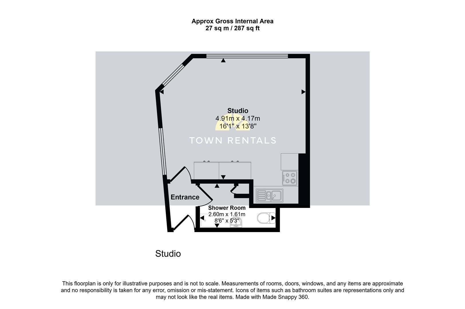 48 Grove Road, East Sussex floorplan