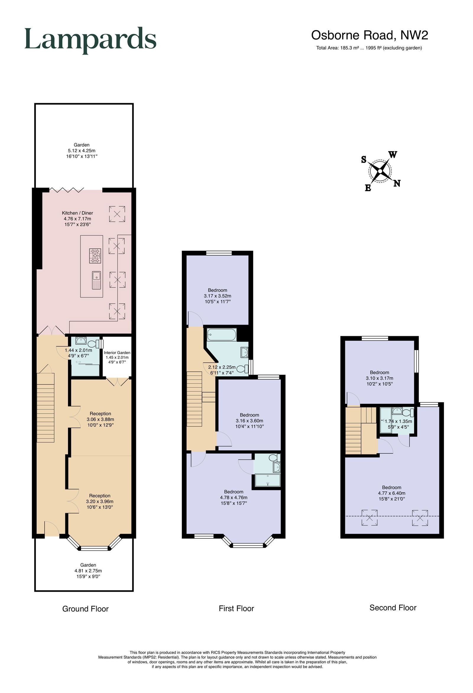 5, Osborne Road, London floorplan