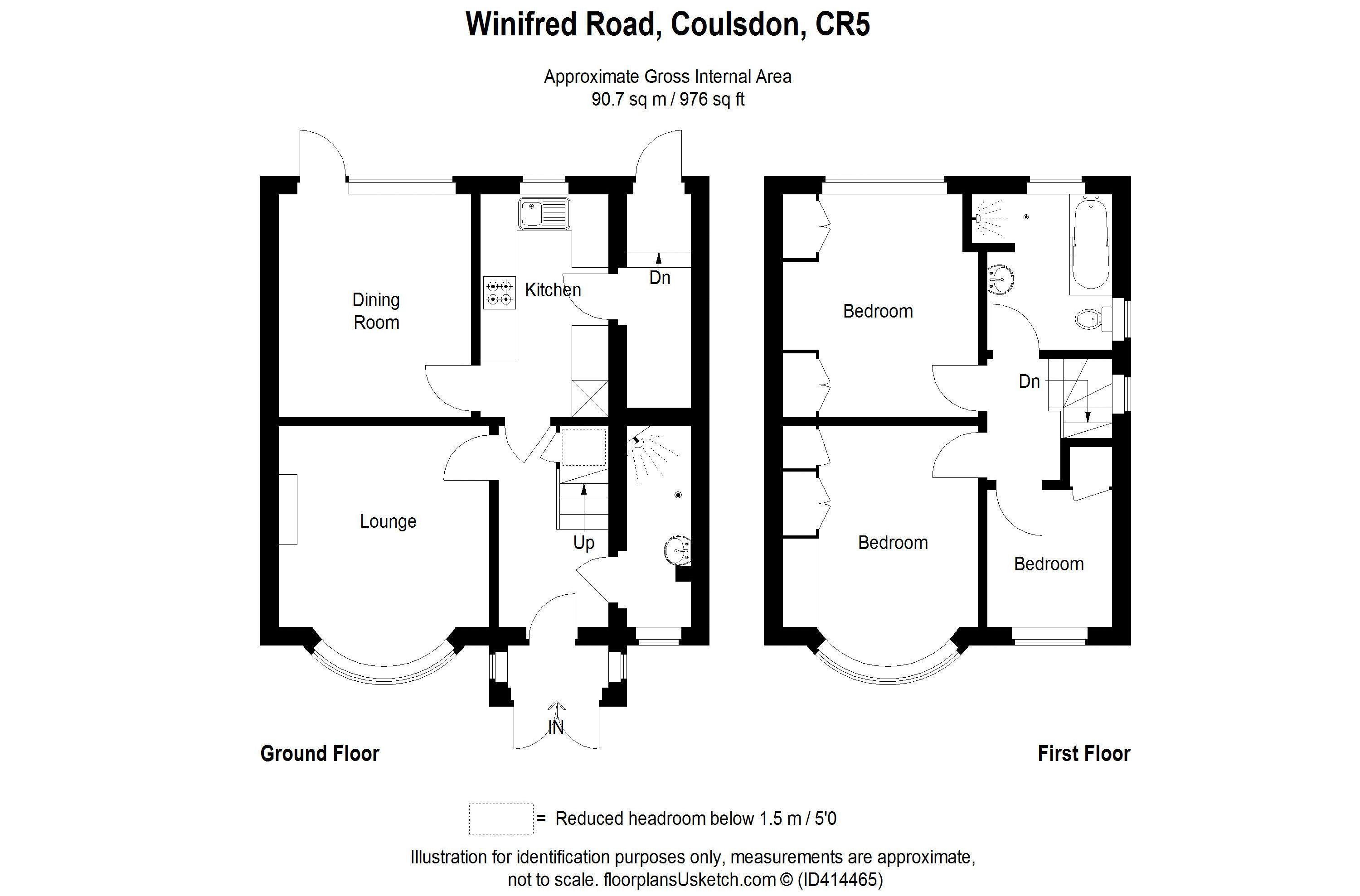 3 bed semi-detached house for sale in Winifred Road ...