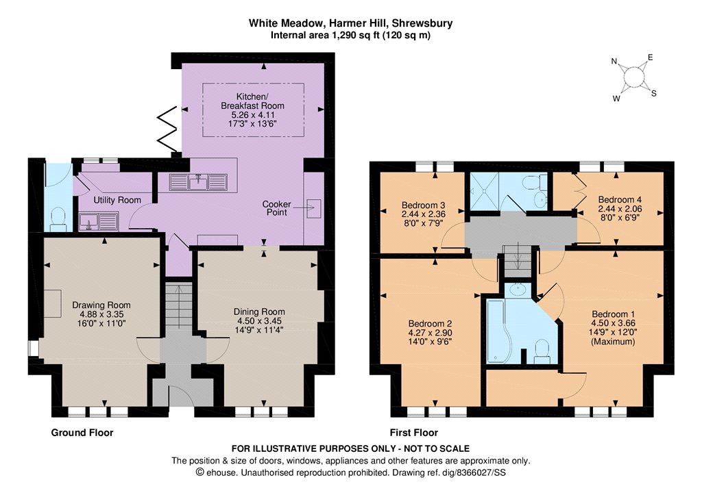 4 Bedrooms Detached house for sale in Harmer Hill, Shrewsbury SY4