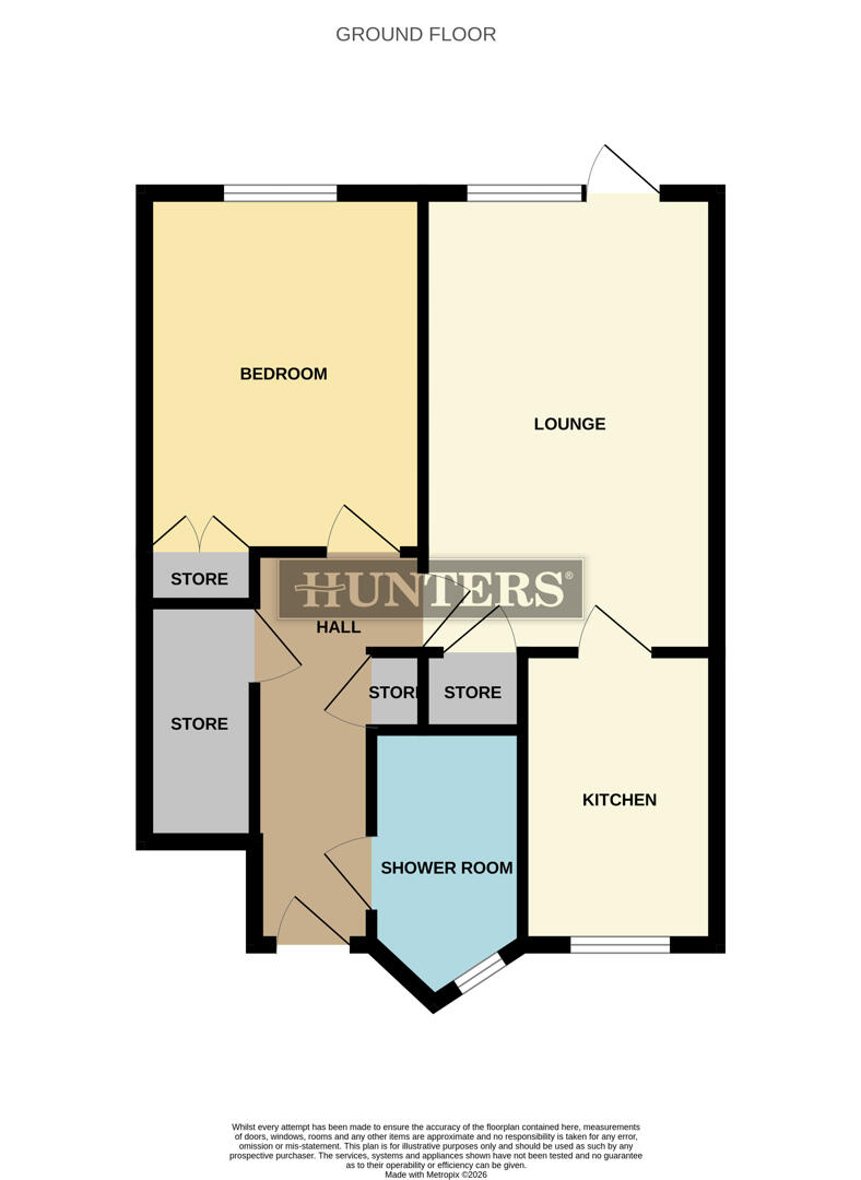 4, Coral Mews, Oldham floorplan