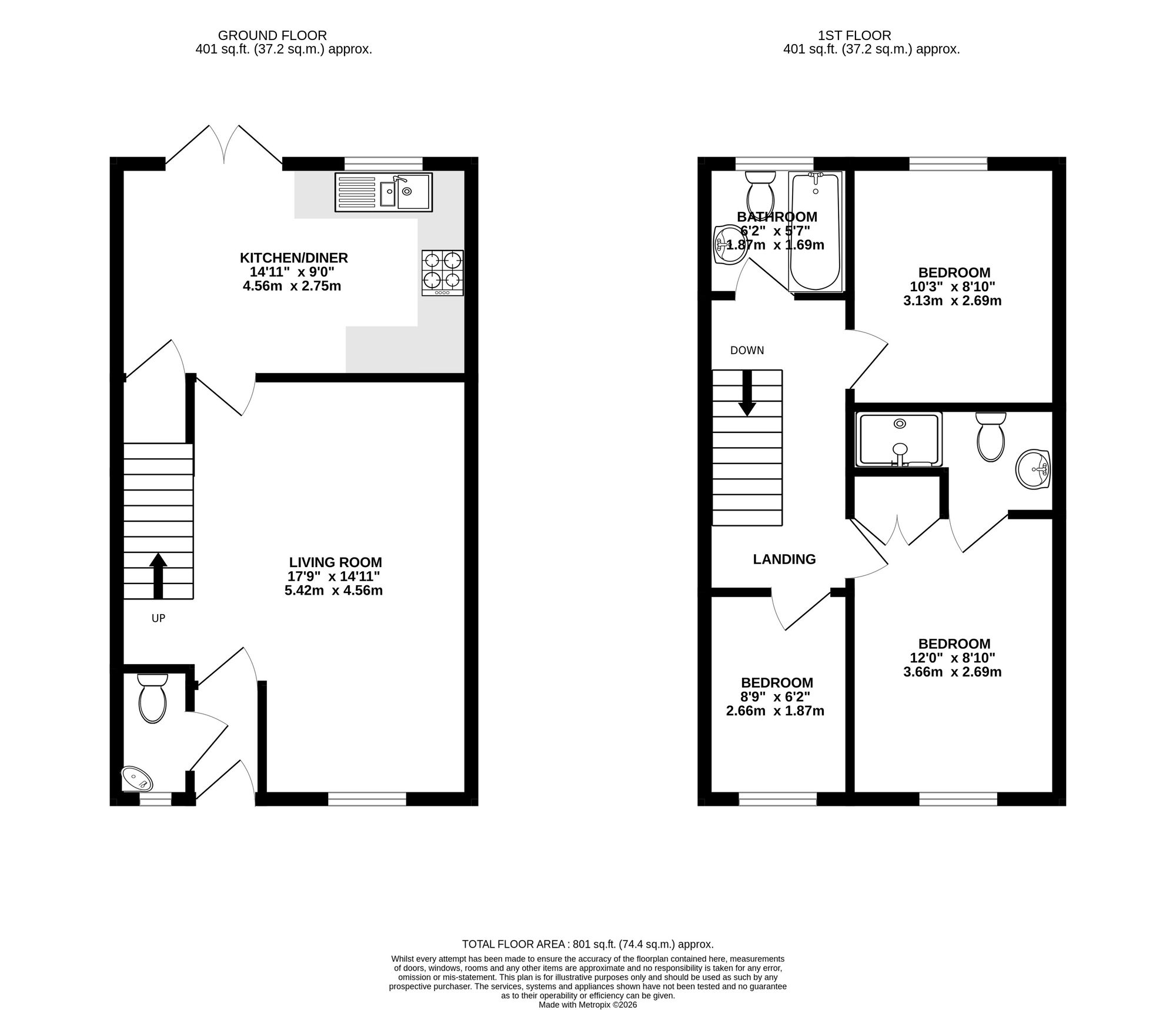 45 Coed Celynen Drive, Abercarn floorplan