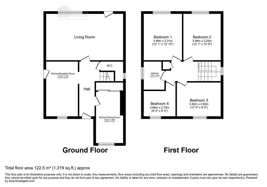 Bennachie, London Road, Hassocks floorplan