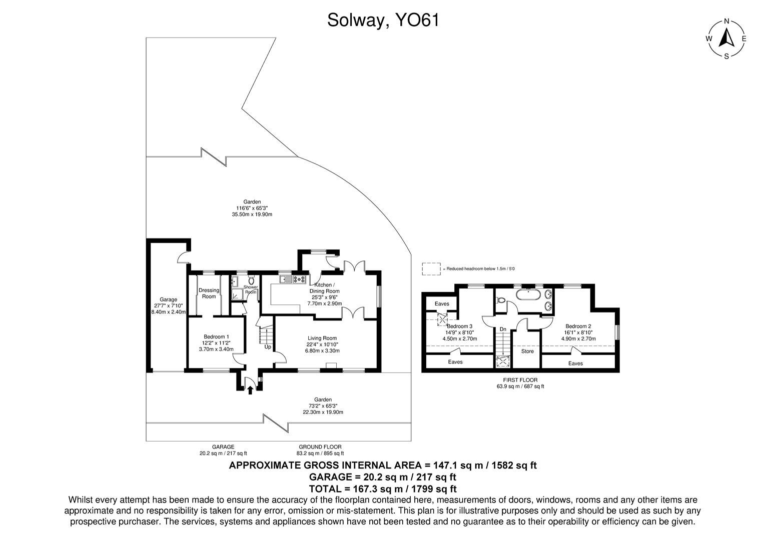 Easingwold Road, York floorplan